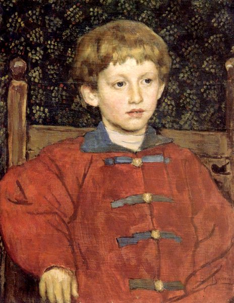 Портрет Владимира Васнецова, сына художника. 1899