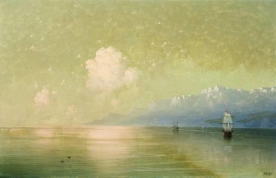 «Морской вид», 1885