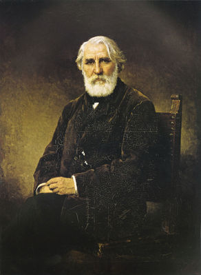 Портрет писателя и.С. Тургенева. 1875