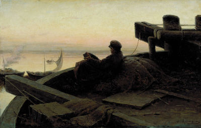 На Волге. 1889