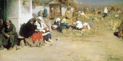 Радоница (Перед обедней). 1892