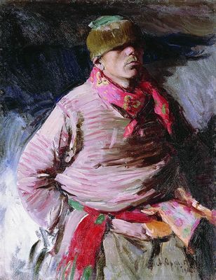 Рязанский ямщик. 1916