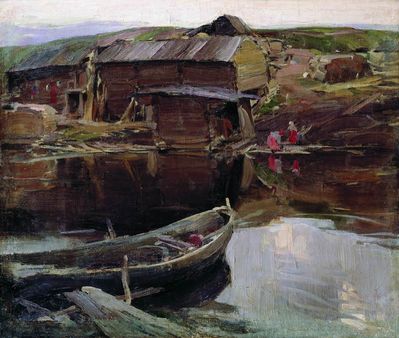 Северная деревня. 1900-е