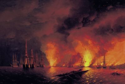 «Синоп. Ночь после боя 18 октября 1853 года», 1853