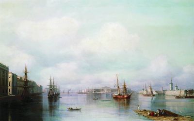 "Вид Петербурга", 1888