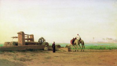 У источника. Алжир