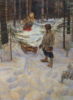 "Дети в лесу", 1910-е