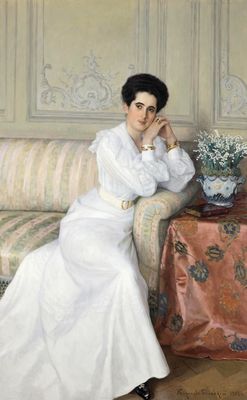 "Портрет молодой княгини Горчаковой", 1903