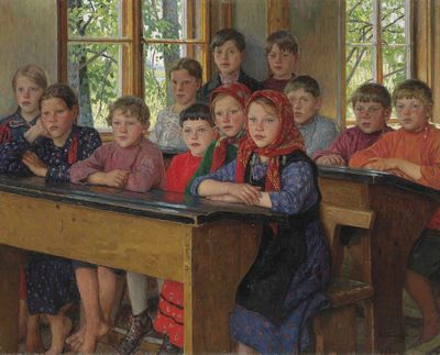 "В классе", 1938