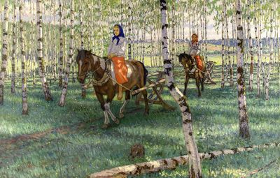 "На работу", 1921