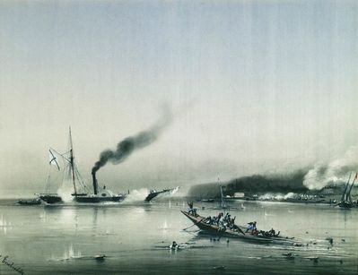 Действия парохода Колхида. 1853 год. 1854