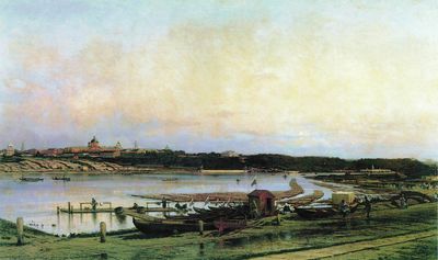 Голицинская больница в Москве. 1880