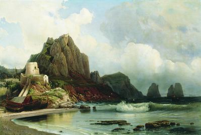 Остров Капри. 1856