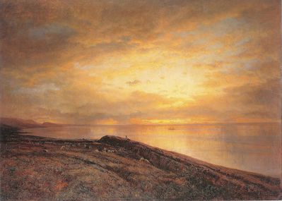 Отара на берегу моря. Ай-Тодор . 1870