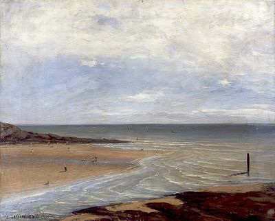 Прилив в Порнике. 1867