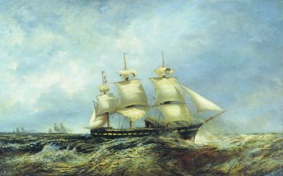 Русская эскадра в пути. 1863 год. 1880-е