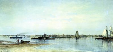 Устье Невы. 1872