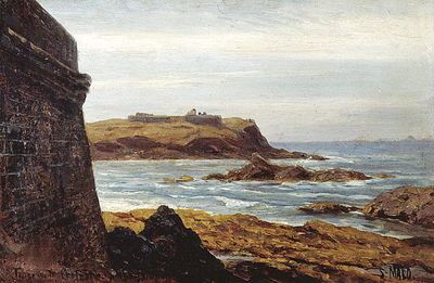 Вечер в Сен-Мало. 1870