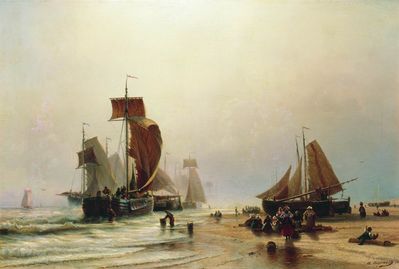 Вид в Нормандии. 1870