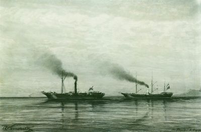 Взятие приза Мерсина в 1878 году. 1878