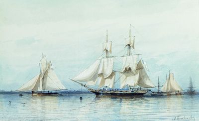 Яхта Дружба. 1849 год. 1878