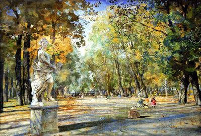 Летний сад . 1922