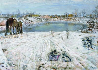 Оттепель. 1910