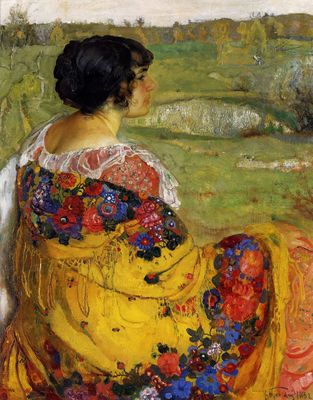 Портрет Л.М. Бродской . 1913