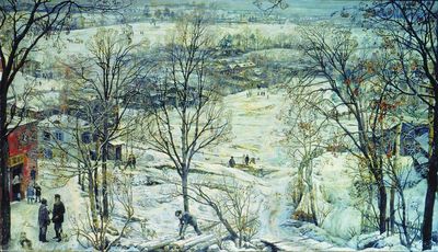 Зима. 1919-1922