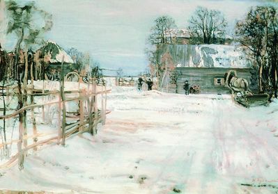 Зимка. 1910