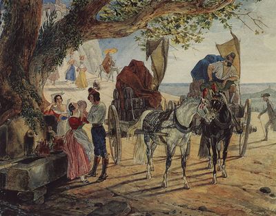Гулянье в Альбано. 1830-1833