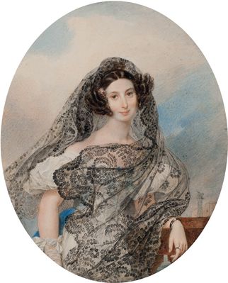 Портрет Джованины Пачини (1803-1875). Около 1831
