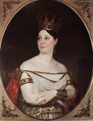 Портрет Джузеппины Ронци де Беньис. 1833-1835