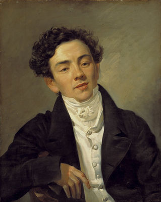 Портрет актера А.Н.Рамазанова. 1821 (1822?)