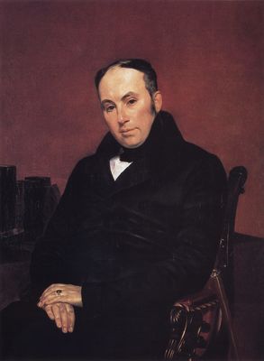 Портрет поэта В.А.Жуковского. 1837