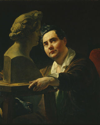 Портрет скульптора и.П.Витали. 1836-1837