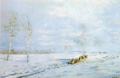 "Санный путь", 1900