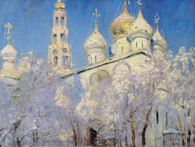 "Лавра зимой", 1910