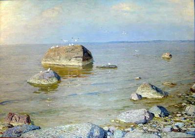 Море с чайками. 1911