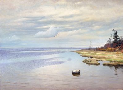 "Пустынный берег", 1890
