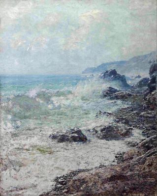 "У скалистого берега", 1913