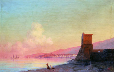 «Феодосия. Восход солнца», 1852