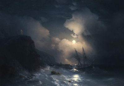 «Буря у Суниона», 1856