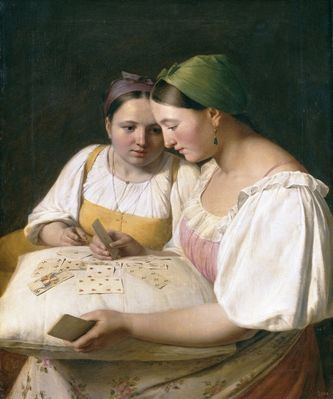 «Гадание на картах», 1842