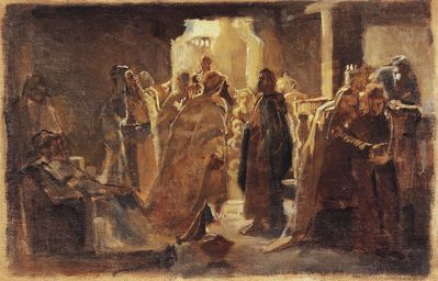 Христос в синагоге. 1868