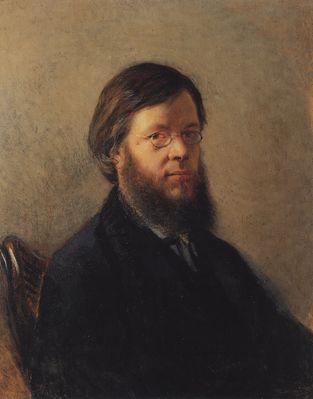 Портрет А.Н. Пыпина. 1871-1872