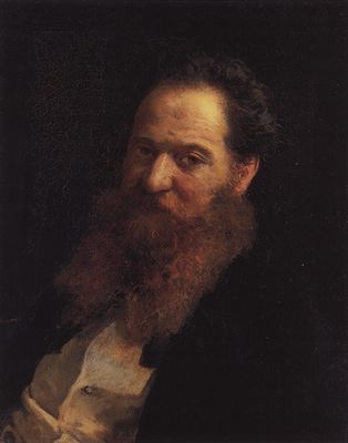Портрет физиолога доктора Морица Шиффа. 1867
