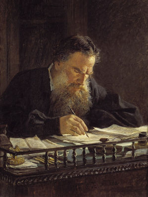 Портрет Л.Н. Толстого. 1884