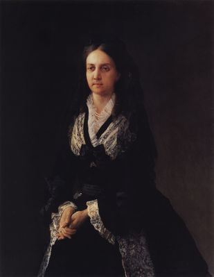 Портрет В.А. Кочубей. 1874