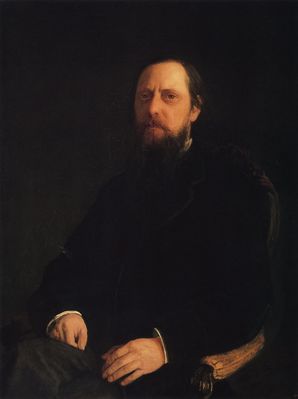 Портрет писателя М.Е. Салтыкова-Щедрина. 1872